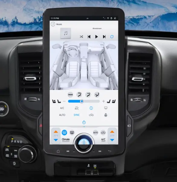 Linkswell | 2019+ Dodge Ram T-Style Xl Radio 1