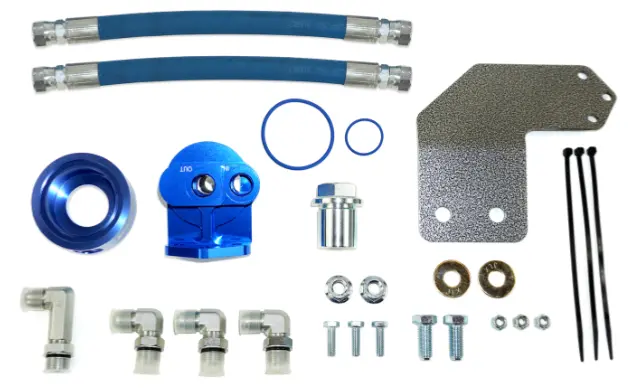 Pacbrake | 2019-2024 Dodge Ram 1500 Nbs 5.7L Hemi Remote Oil Filter Relocation Kit 1