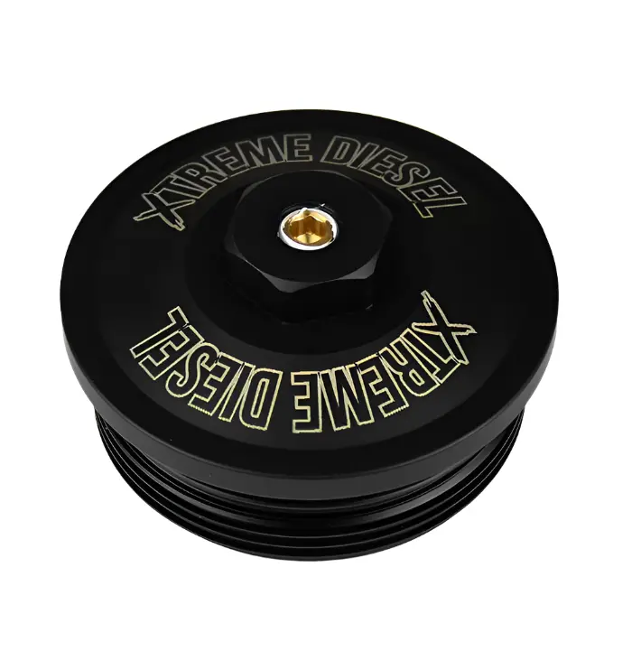 Xdp | 2003-2007 Ford 6.0L Power Stroke Billet Fuel Filter Cap *Discontinued* 1