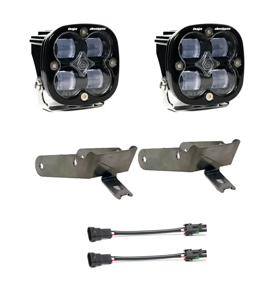 Baja Designs | 1999-2010 Ford Super Duty Squadron Sae Amber Fog Pocket Light Kit 1