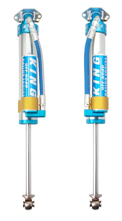 King Shocks | 2007-2018 Jeep Wrangler Jk Rear 2.5 Piggy Hose Reservoir Shocks 0-2 Inch Lift - Pair 1