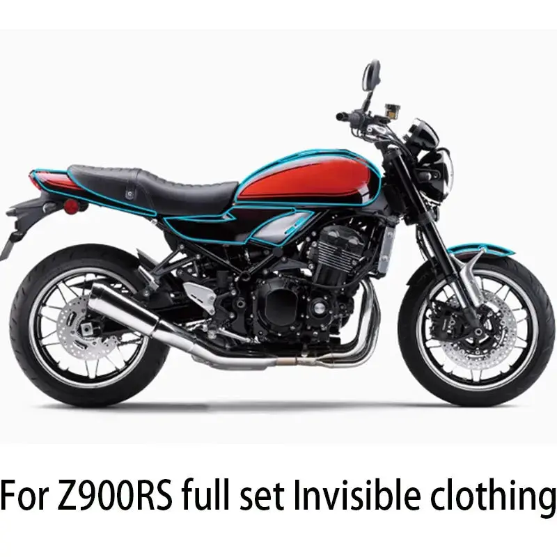 For Z900rs Stickers Invisible Clothing Waterproof Protective Film Fuel Tank Motorbike Retrofit Accessories 4
