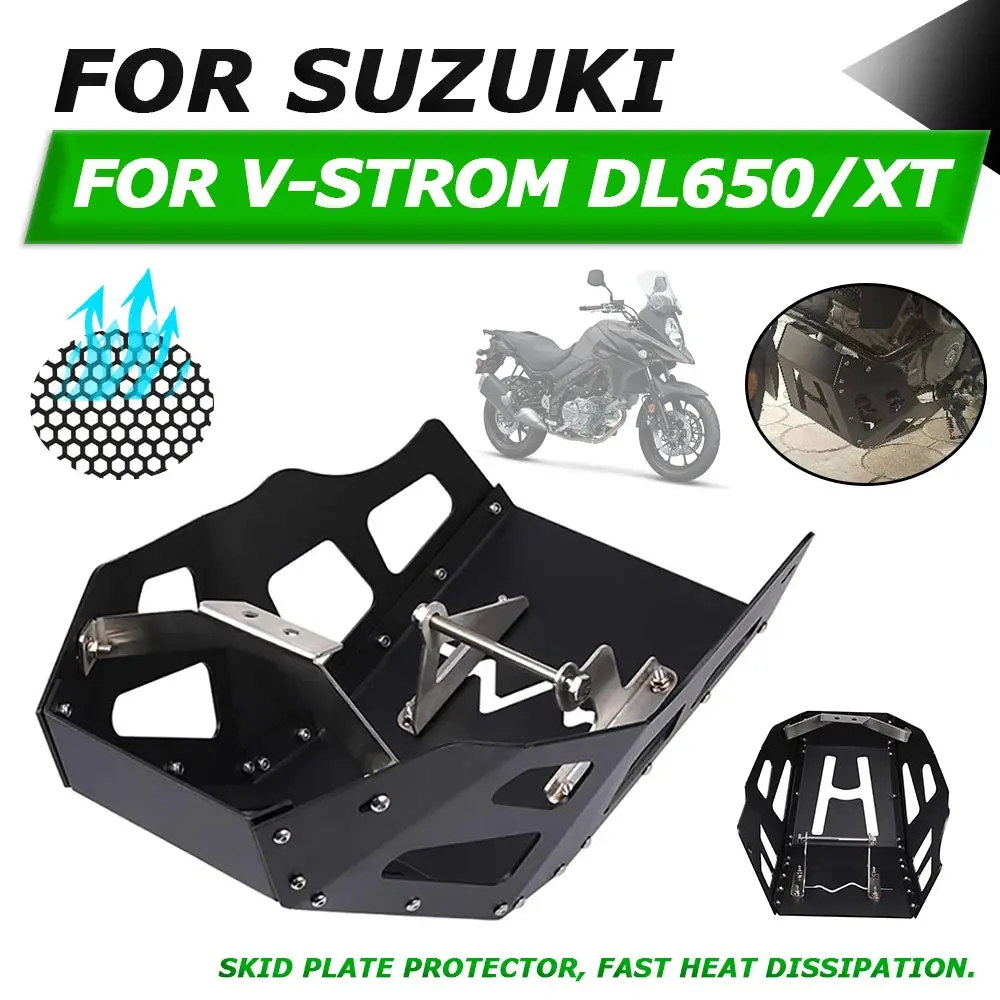 For Suzuki V-Strom 650 Dl 650 V-Strom 650Xt 2017 - 2020 Vstrom 650 Accessories Motorcycle Skid Plate Lower Engine Guard Cover 1