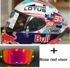 Premium Shoei X-14 full-face helmet for motorcycle racing and sport riding, featuring advanced aerodynamics, superior ventilation, and a bold red finish inspired by the X-Spirit III lineage. - Image 19