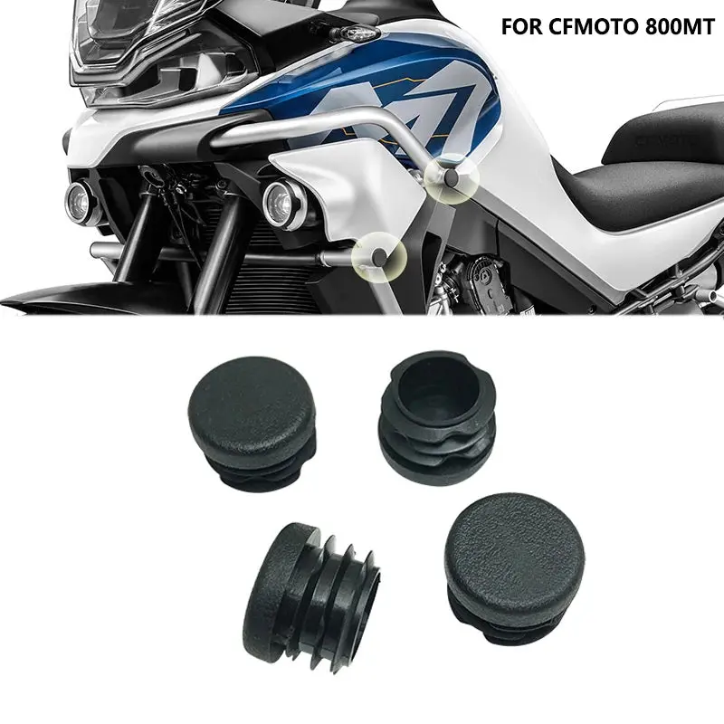 4Pcs For Cfmoto 800Mt Mt800 800 Mt Cf800mt Motorcycle Accessories Frame Hole Cover Caps Plug Decorative Frame Cap Set 1