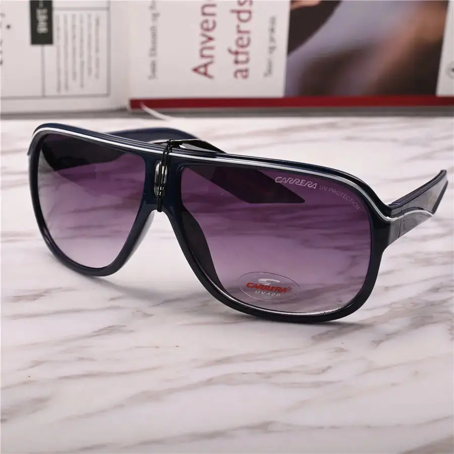 Carrera High Quality Sunglasses Men Unisex Trends Brand Design Vintage Retro Outdoor Sports Cycling Sunglasses Driving Glasses 4