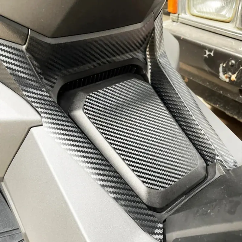 For Honda Adv 350 Adv350 2022 2023 Motorcycle 3D/6D Footrest Pad Windshield Decal Carbon Fiber Sticker Decorate Sticker Full Set 8