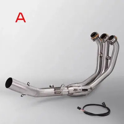 Motorcycle Full Exhaust System For Yamaha Mt-09 Mt09 Exhaust Front Line Pipe Sports Motorcycle Leaks Atv Muffler 2021-2023 1