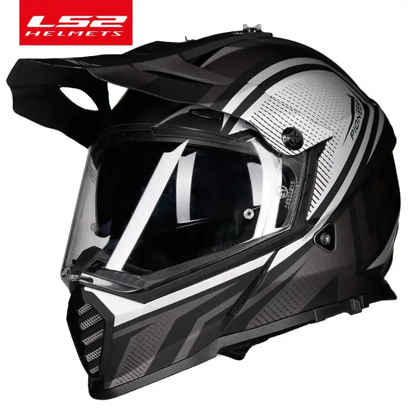 Capacete Ls2 Mx436 Motorcross Helmet Ls2 Pioneer Evo Off Road Helmets Casco Moto Casque 16