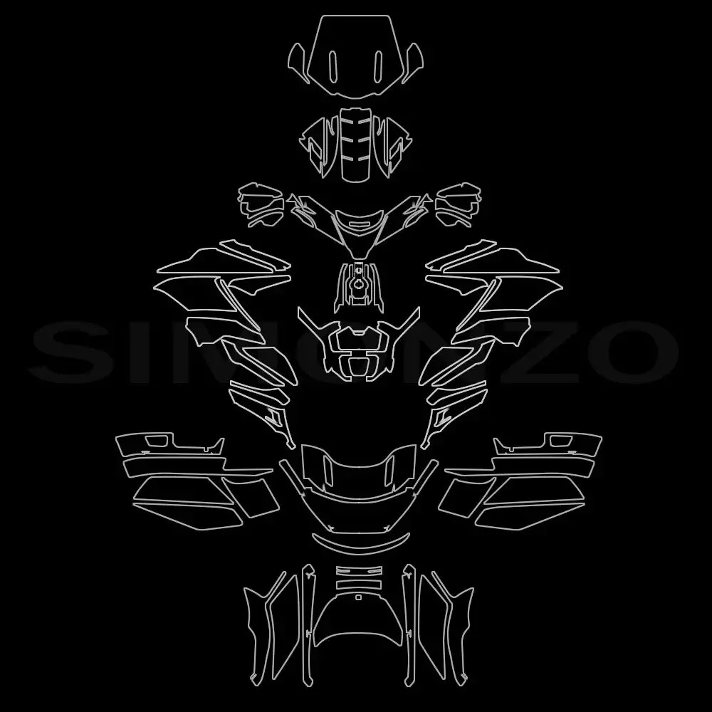 Gold Wing 1800 Accessories Motorcycle Pedal Fuel Tank Bottom Cover Protection For Goldwing 1800 Gl1800 F6b Accessories 2023 8