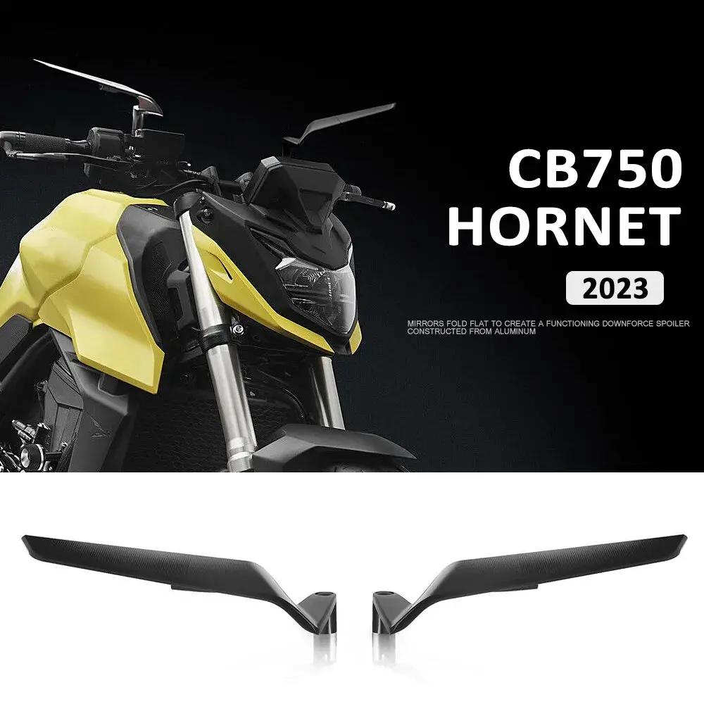 New Cb750 Hornet 2023 Mirror Motorcycle Accessories 360° Rotation Side Rearview Mirrors For Honda Cb 750 Hornet 1