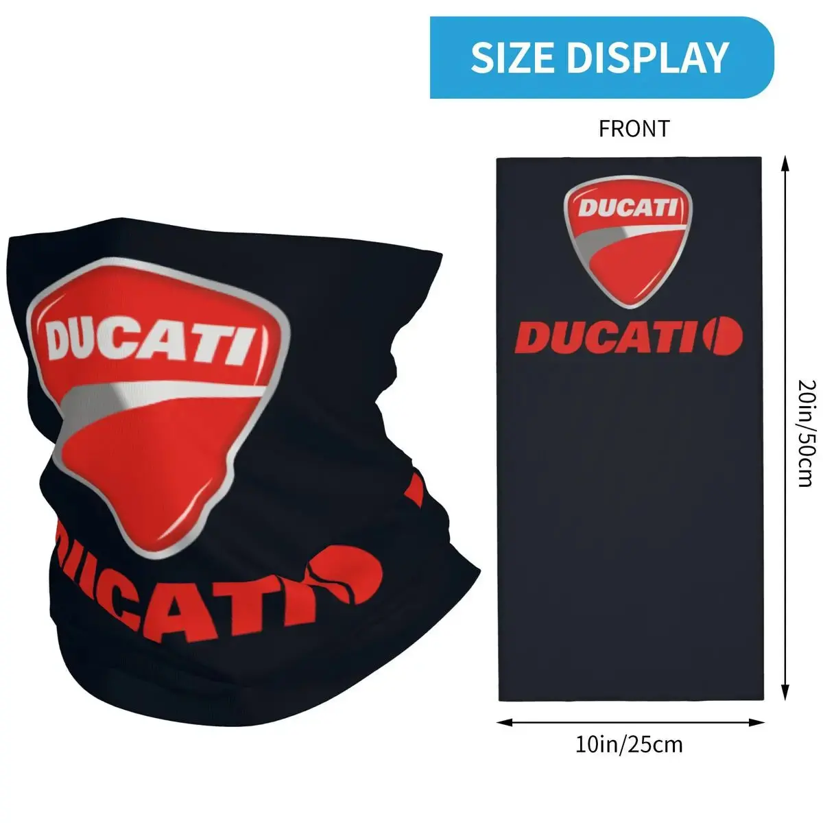 Ducatis Performance Balaclava Accessories Neck Cover Riding Motorcycle Bandana Mask Scarf For Men Women All Season 18