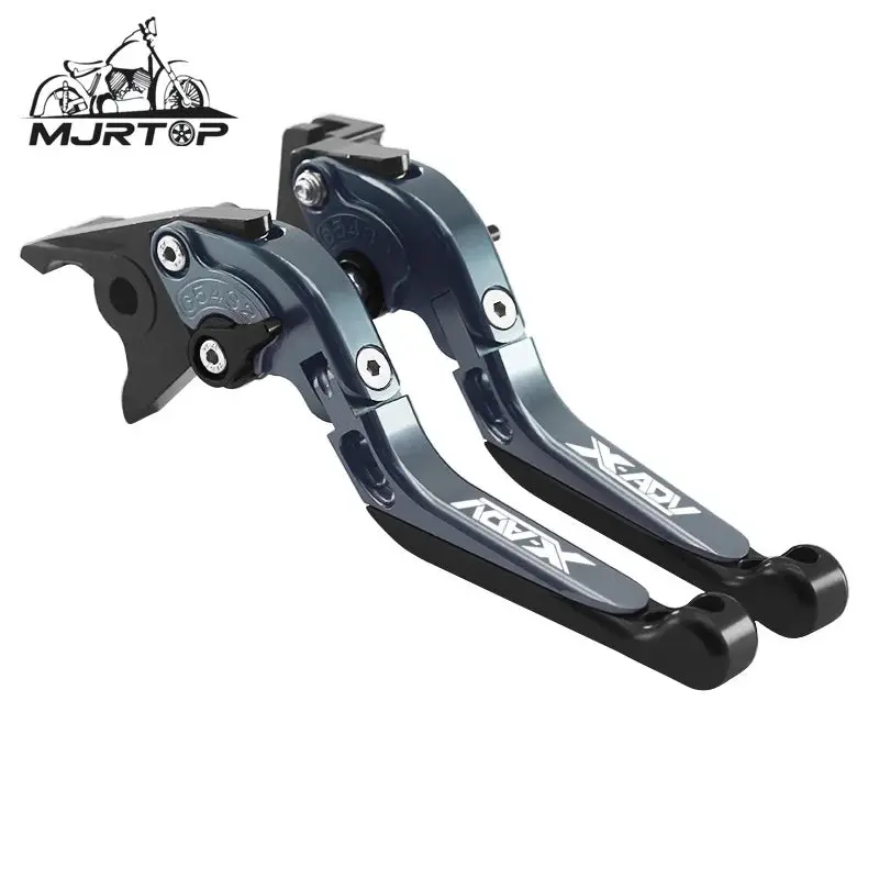 For Honda X-Adv 750 Xadv750 Xadv 2017-2023 Motorcycle Accessories Cnc Adjustable Extendable Folding Brake Clutch Levers Handle 9