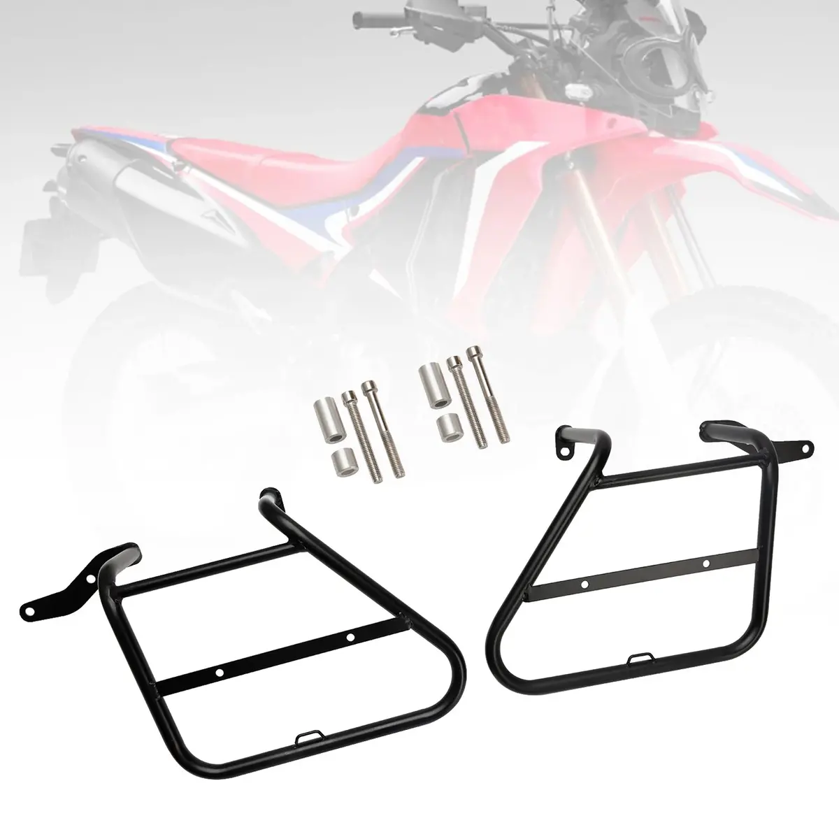 Topteng Side Saddle Bag Mounting Bracket Black Fit For Honda Crf250l Rally 2017-2020 Right Motorcycle Accessories 1