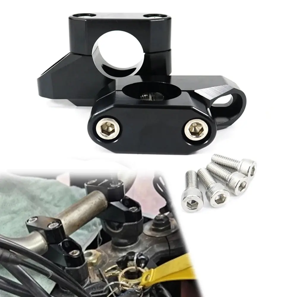 For Suzuki Gsx-S1000 Gx Gsx-8S Rmz450 Rmz250 V-Strom 800 Se/1050 Xt/1000 28Mm 1 1/8" Handlebar Riser Fat Bar Riser Back Moved Up 1