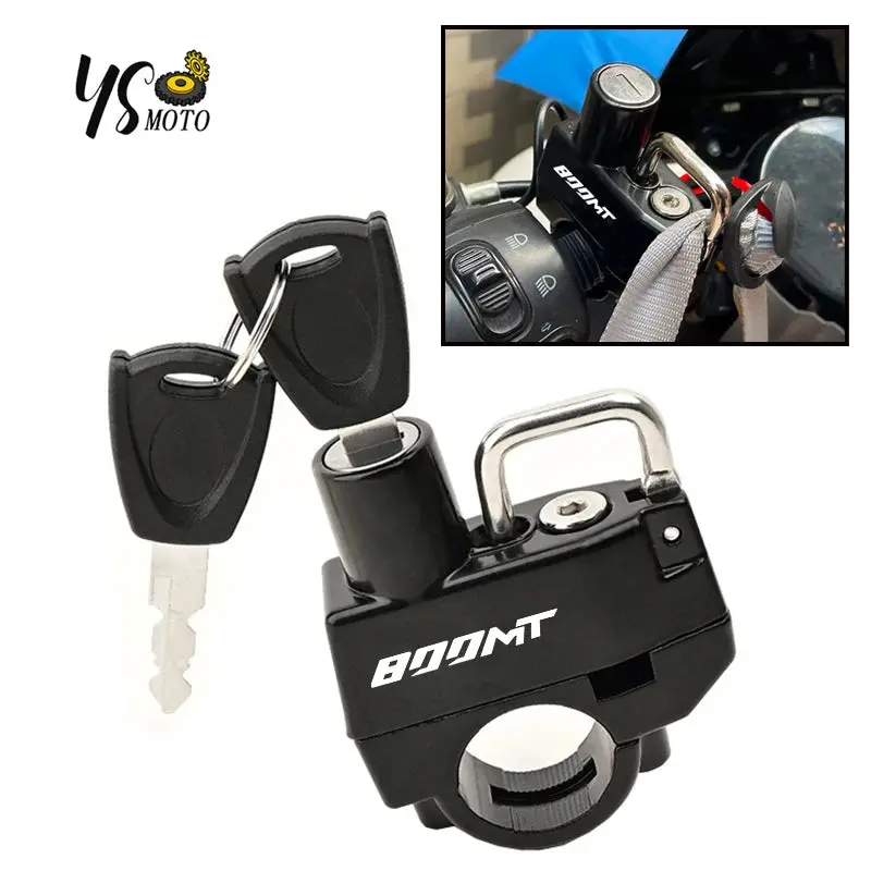For Cfmoto 800Mt 800 Mt Mt800 2021-2022 22-28Mm Universal Motorcycle Helmet Pipe Clamp Hook Lock For Moto Anti Theft Fixin 1