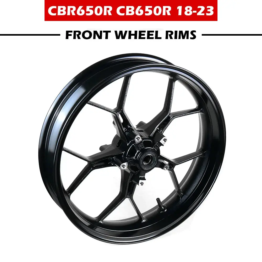Motorcycle High Quality Rims For Honda Cbr650r Cb650r 2018 2019 2020 2021 2022 2023 Front And Hubs 1