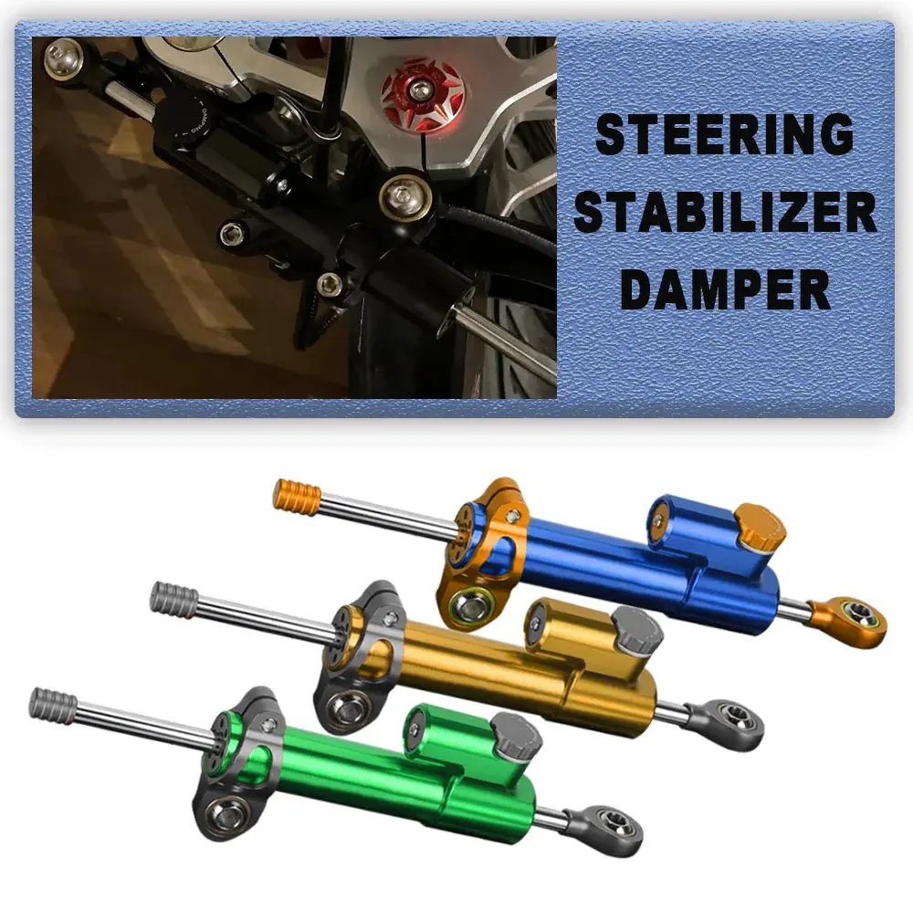 For Suzuki Vstrom 650 Dl650 V Strom 650 Xt 650Xt Vstrom650 Dl 650 2004-2022 14 Universal Moto Steering Stabilize Damper Bracket 1
