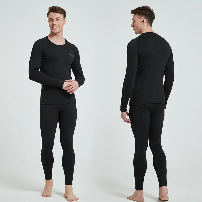 Thermal Underwear Sets 2023 New Men Winter Fleece Long Johns Comfortable Warm Thermo Underwear Thickening Breathable Tights 1