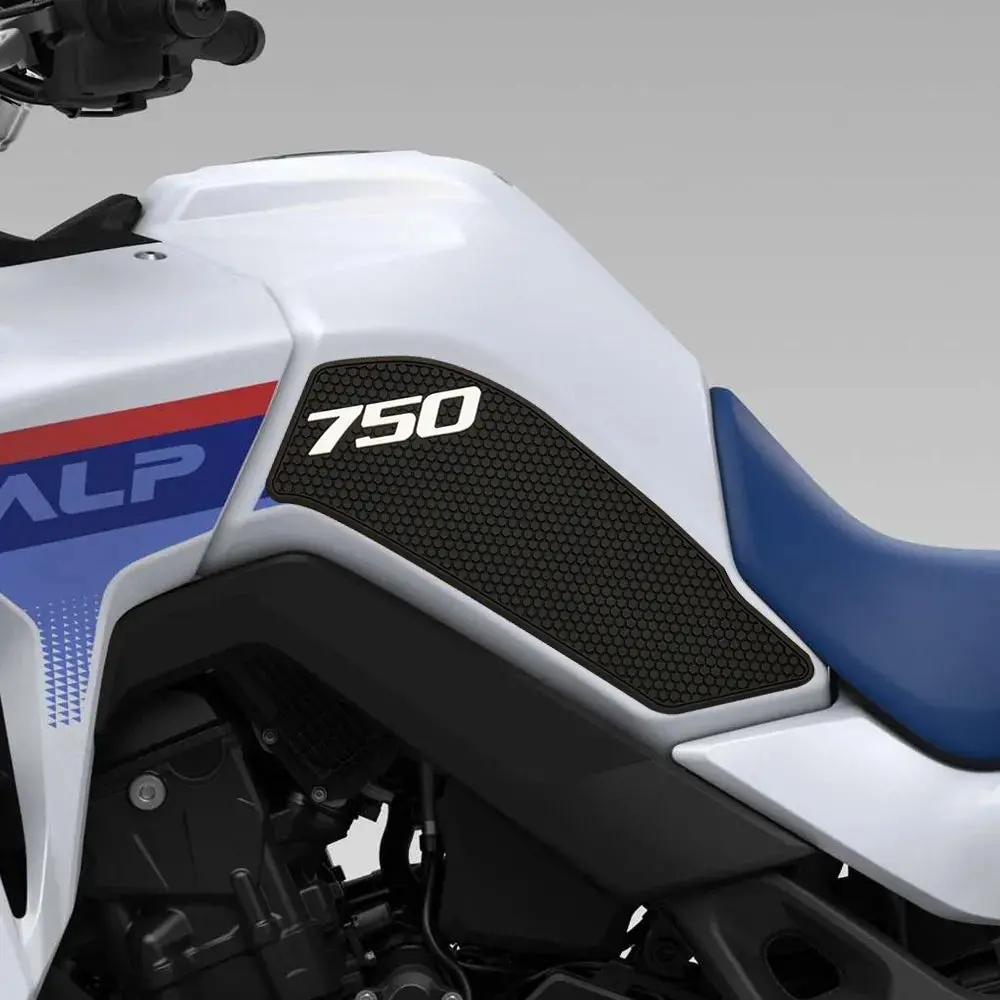 For Honda Xl750 Transalp 2023 - Motorcycle Non-Slip Side Fuel Tank Stickers Waterproof Pad Rubber Sticker Transalp Xl 750 2