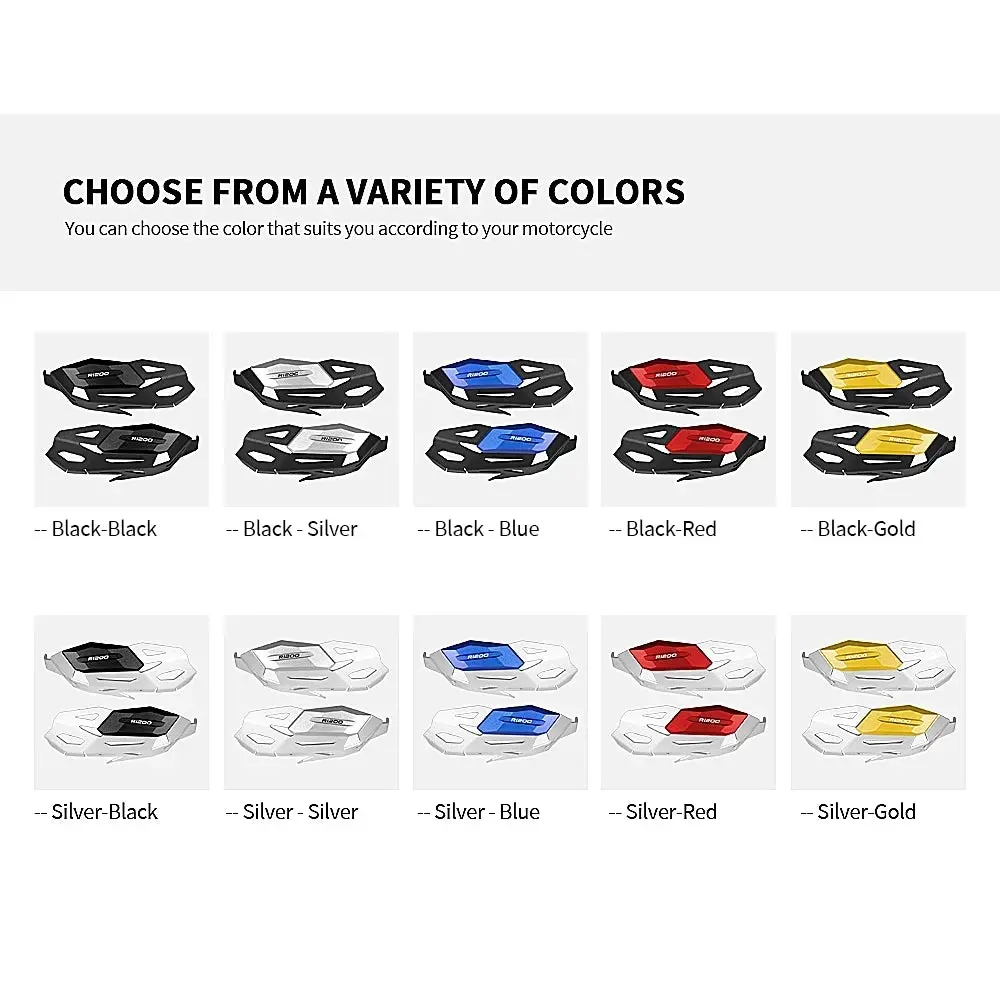 For Bmw R1200gs Lc Adventure 2012-2018 R1200r R1200rs R1200rt Motorcycle Engine Guard Cylinder Head Protector Cover 5