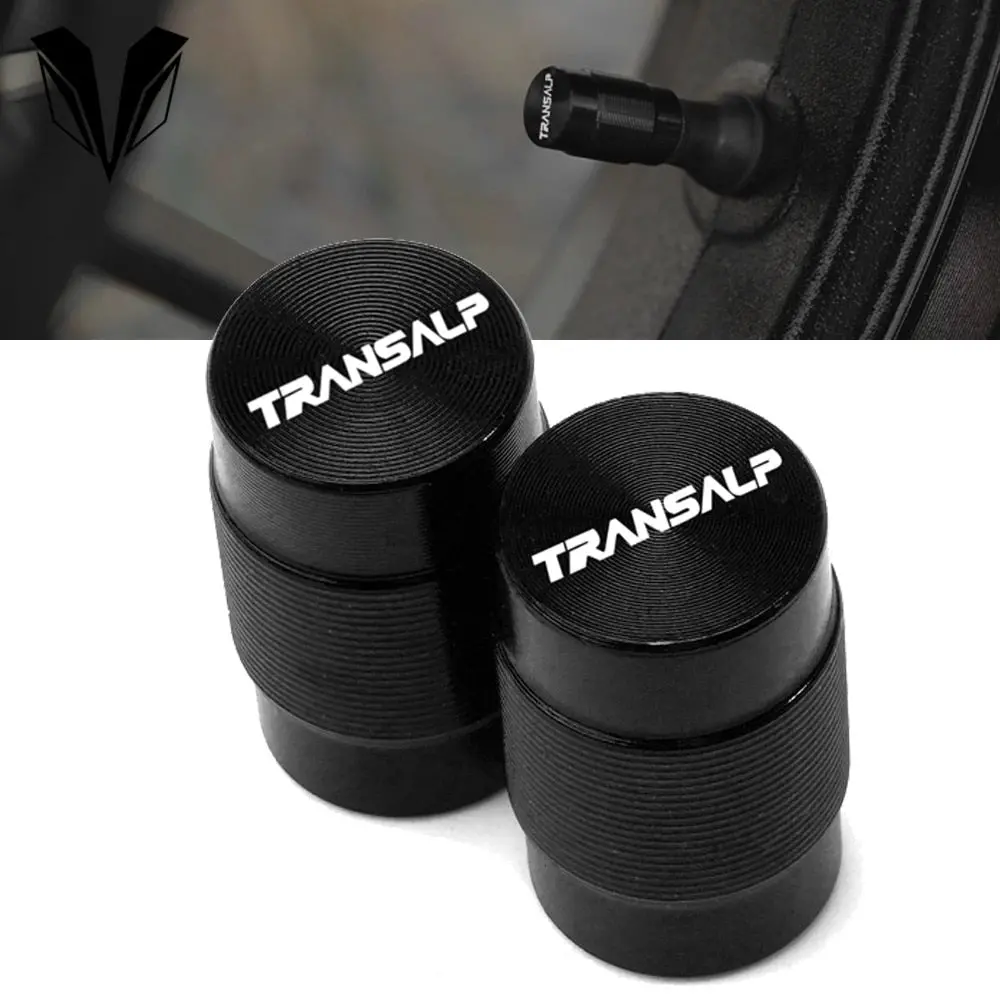 Motorcycle Accessorie Wheel Tire Valve Stem Caps For Honda Transalp 600 650 700 Xlv Transalp Cnc Airtight Covers New Motorbike 1