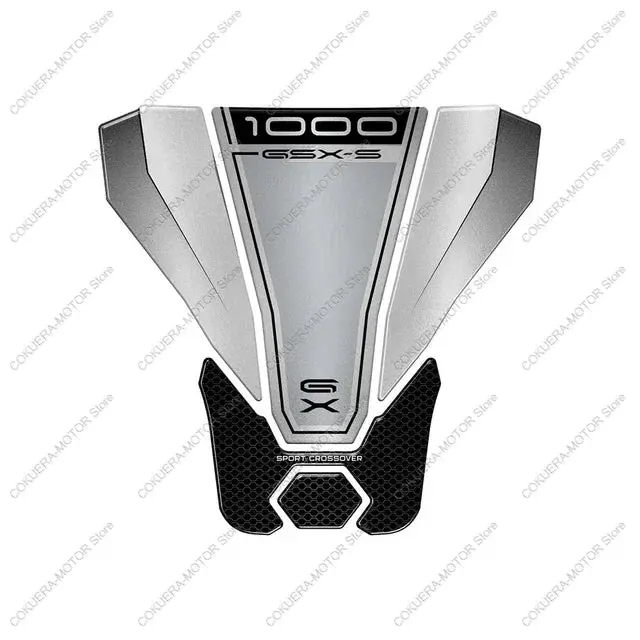 Tank Pad 3D Motorcycle Tank Stickers For Gsx-S 1000 Gx 2024 3D Gel Resin Protection Sticker Decals 2