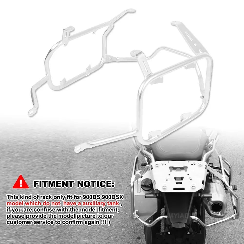 Top Case Saddlebag Panniers Luggage Rack For Voge 900Ds 900Dsx 2024 2025 Motorcycle Aluminum Box Tail Trunk Side Case Bracket 2
