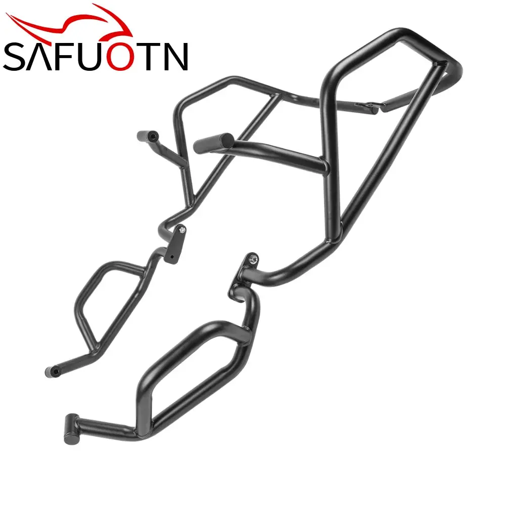 For Cfmoto 450Mt 2024 Engine Guard Highway Crash Bar Motorcycle Frame Protection Upper Lower Bumper 450 Mt Accessories 1