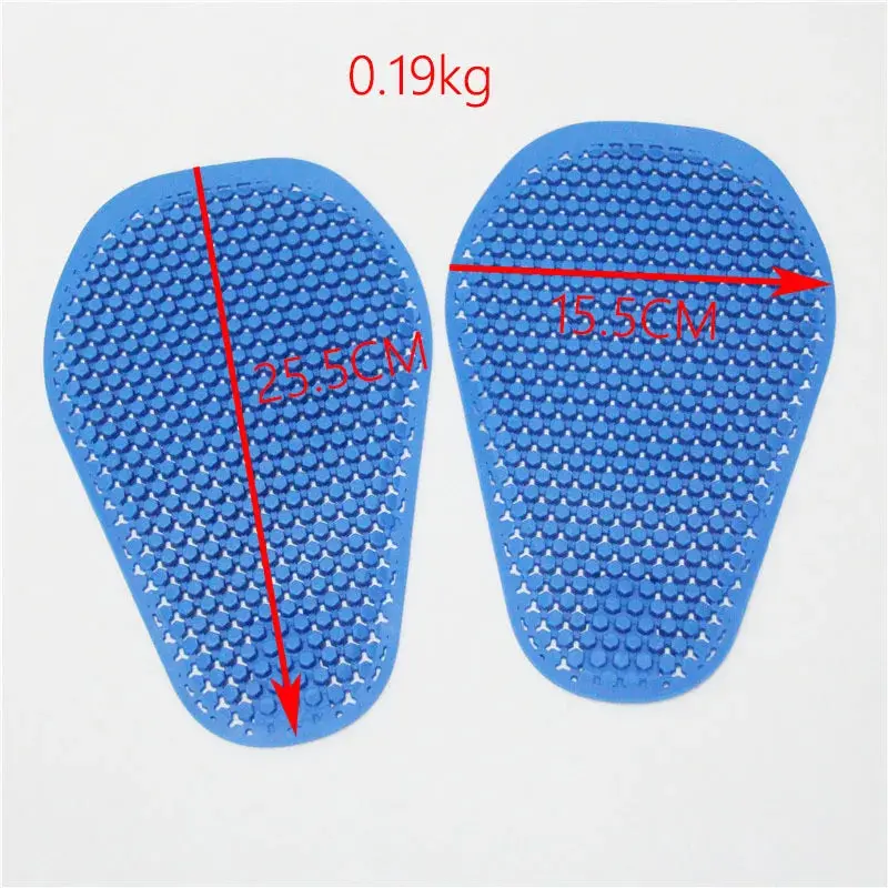 Riding Protect Gear Ce Insert Armor Knee Hip Protector Pads Motorcycle Pants Replacement Silica Gel (2 X Knee Pads+2 X Hip Pads) 4