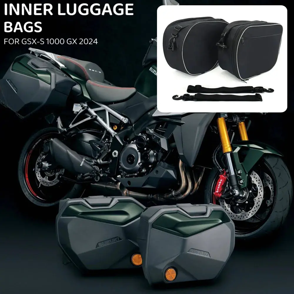 2024 New Motorcycle Accessories Liner Inner Luggage Bags For Suzuki Gsx-S1000gx Gsxs1000gx Gsx-S S1000 Gsxs S 1000 Gx S1000gx 1