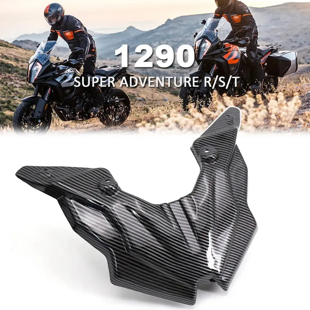 Carbon Fiber For 1290 Super Adventure Adv R/S/T 2021 2020 2019 2018 2017 Motorcycle Front Beak Frame Nose Fairing Cowl Fender 1