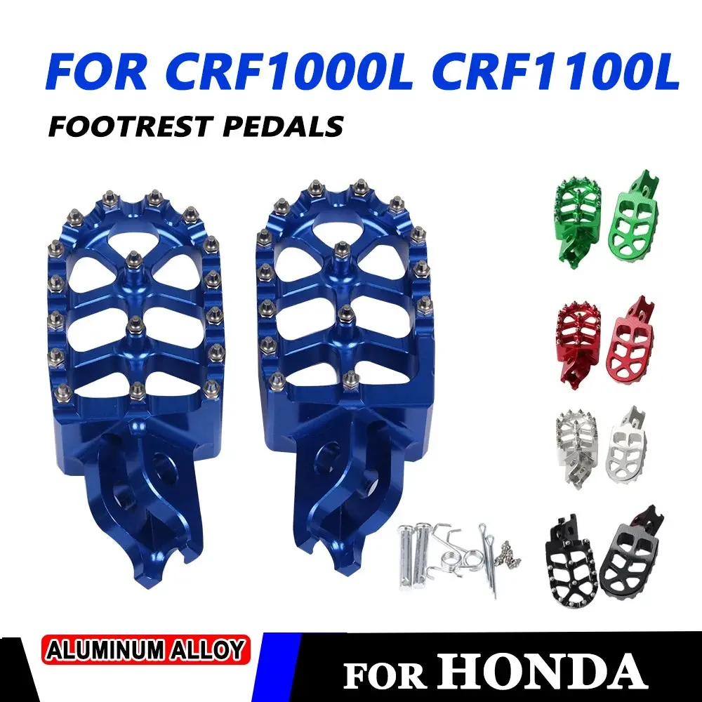 For Honda Crf1000l Crf1100l Africa Twin Crf1100 Crf1000 Crf 1000 1100 L Motorcycle Accessories Footrest Footpegs Foot Pegs Pedal 2