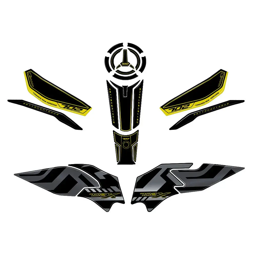 Trk702x 2023 Motorcycle Accessories 3D Gel Epoxy Resin Sticker Kit Tank Pad Protection For Benelli Trk 702X Trk 702 X 27