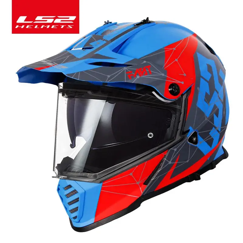 Capacete Ls2 Mx436 Motorcross Helmet Ls2 Pioneer Evo Off Road Helmets Casco Moto Casque 5