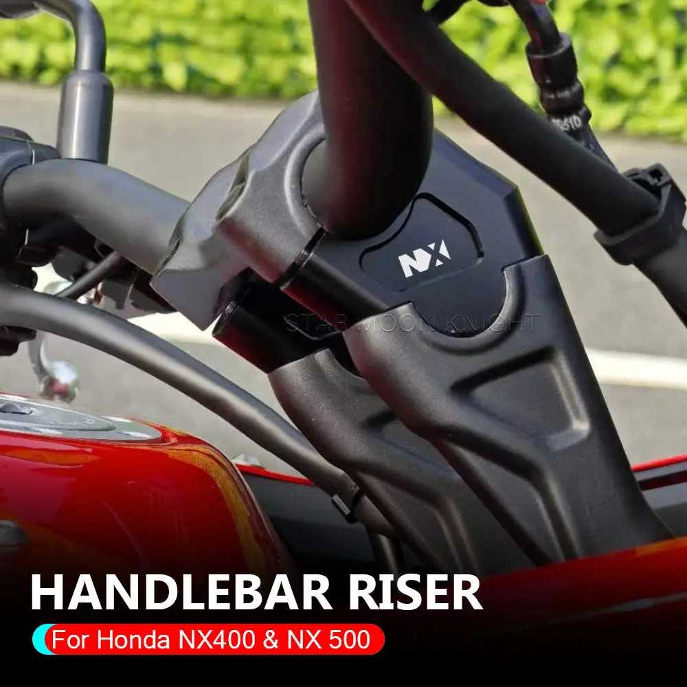 Handlebar Riser For Honda Nx400 Nx 400 Nx 500 Nx500 2024 Motorcycle Accessories Handle Bar Lift Clamp Extend Adapter Mount 1