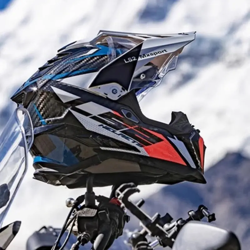 Original Ls2 Mx701 Explorer Off-Road Motorcycle Helmet Ls2 Mx701 Motocross Helmets Capacete Casco Moto Casque 2