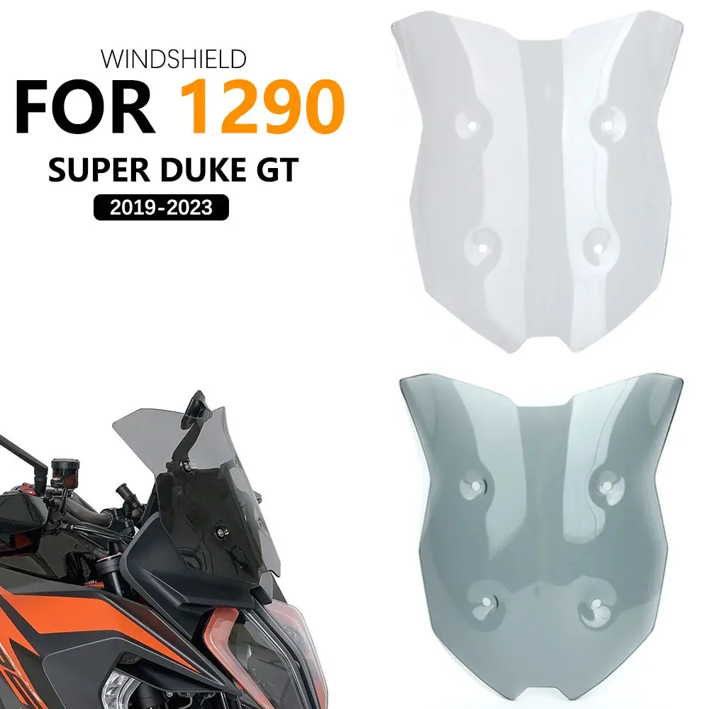 For Km 1290 Superduke Super Duke Gt 2019-2023 New Motorcycle Accessories Windshield Extension Spoiler Windscreen Deflector 2023 1