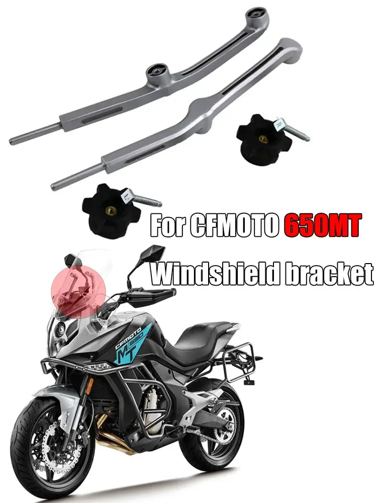 For Cfmoto 650Mt Cf650-3 Movable Lever Pin Adjustment Button Motorcycle Windshield Support Wind Deflector Bracket 1