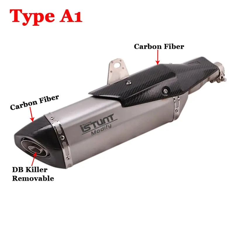 Slip On Motorcycle Exhaust Muffler Escape Systems Tube Header Front Link Pipe For Honda X-Adv 750 X Adv750 Adv 2017 2018 - 2023 3