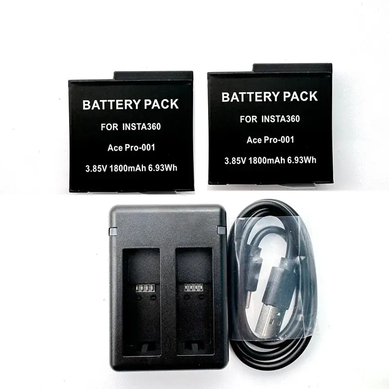 New Version Battery For Insta360 Ace Pro & Ace Optional Fast Charger Box With Tf Card Storage For Insta 360 Camera Accessories 1