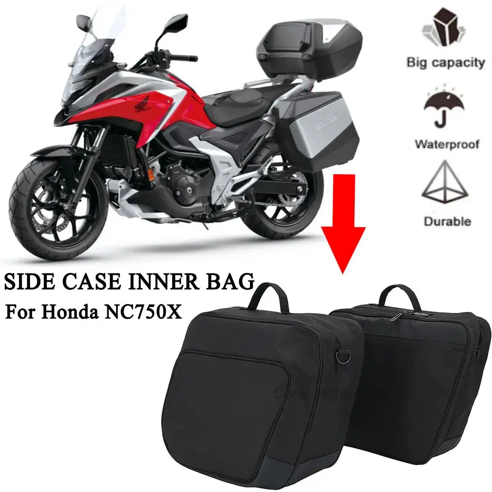2021 New Motorcycle Luggage Bags Black Expandable Inner Bags For Honda Nc750x Nc 750 X Nc 750X 2021 2022 1