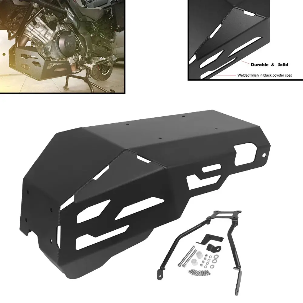 For Suzuki V-Strom1050 V Strom 1050 Vstrom 2020-2023 Motorcycle Engine Sump Guard Skid Plate Bash Frame Guard Cover Protection 1