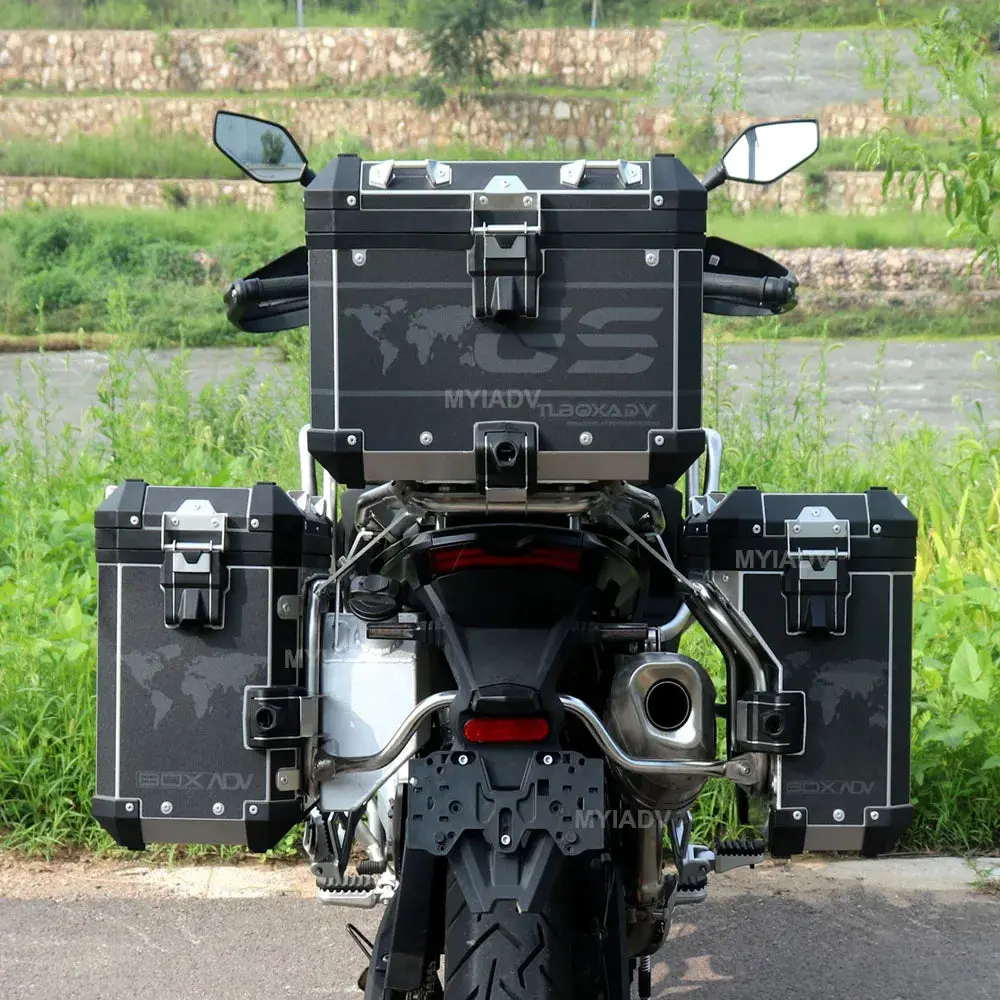 Top Case Saddlebag Panniers Luggage Rack For Voge 900Ds 900Dsx 2024 2025 Motorcycle Aluminum Box Tail Trunk Side Case Bracket 6