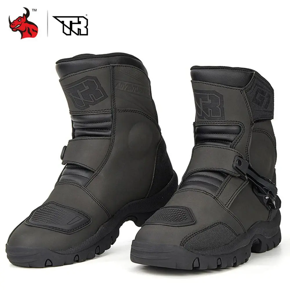 Motorcycle Multifunctional Boots Anti Fall Wear-Resistant Motorcycle Boots Professional Riding Boots Ce Certification 40-45 1