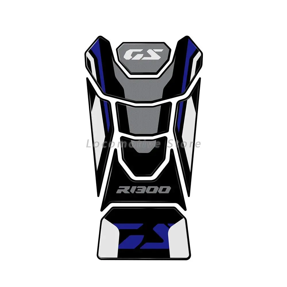 For Bmw R 1300 Gs R1300gs 2023 2024 R1300gs Accessories Tank Mat 3D Epoxy Resin Protection Sticker Kit 8