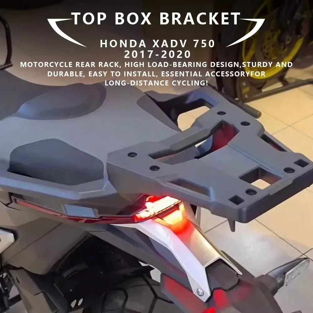 Mtkracing Top Box Bracket For Honda X-Adv 750 2017-2020 Motorcycle Rear Luggage Rack Frame Cover Luggage Carrier Rack Holder 1