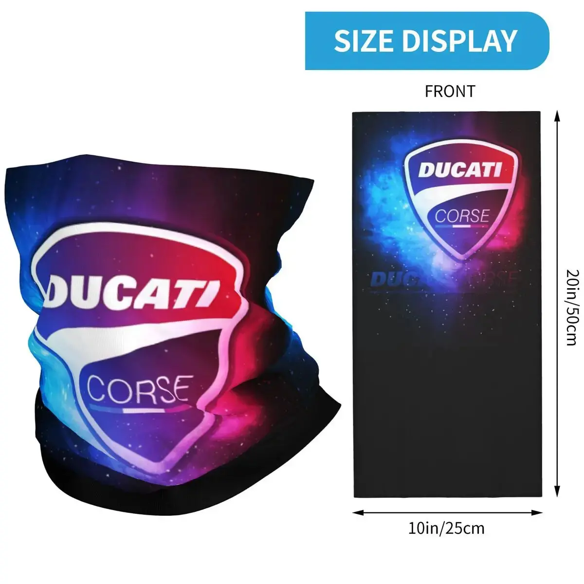 Ducatis Performance Balaclava Accessories Neck Cover Riding Motorcycle Bandana Mask Scarf For Men Women All Season 16