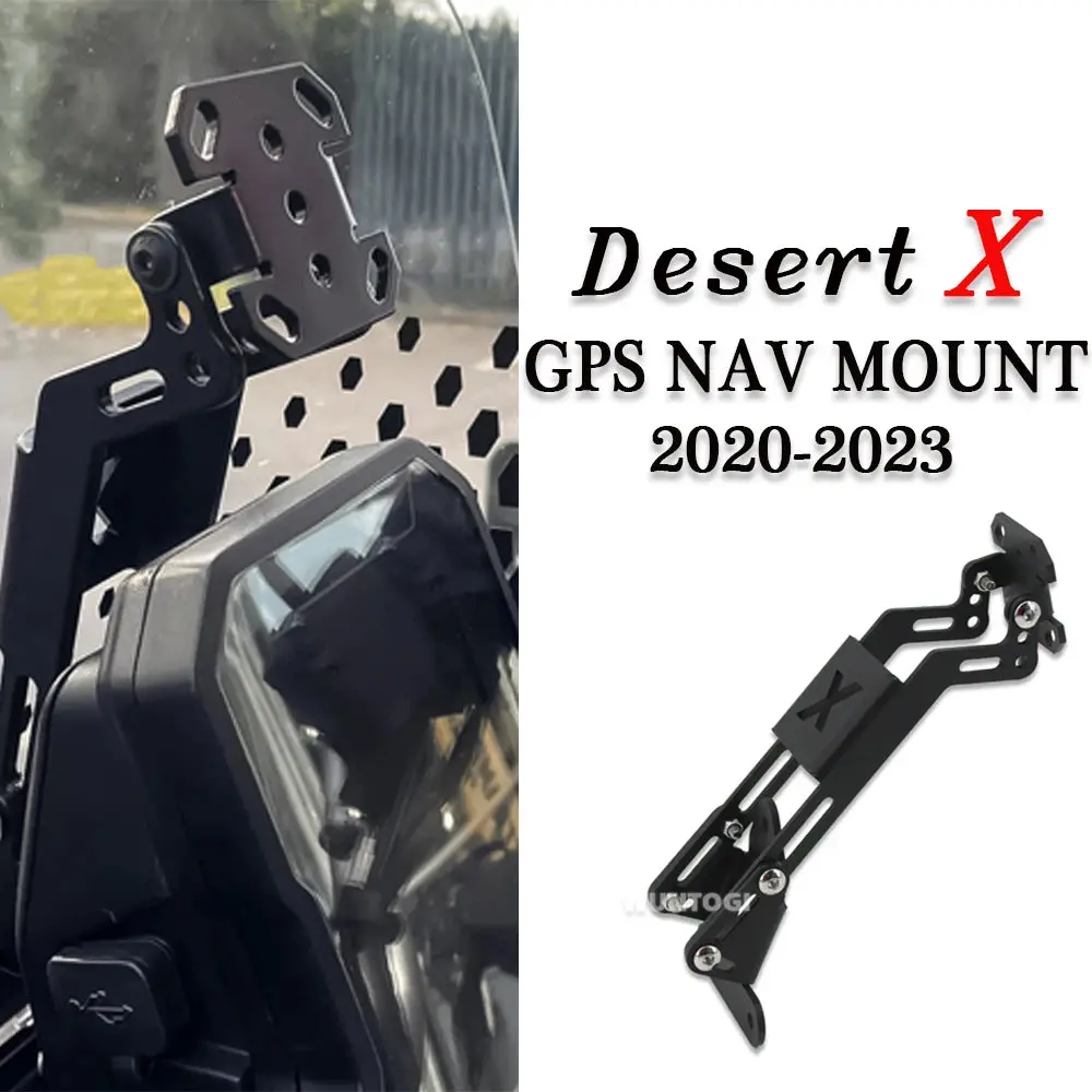 Desertx Accessories For Ducati Desert X 2022-2023 Mobile Phone Bracket Headlight Lampshade Side Deflector Seat Cover Is Suitable 9