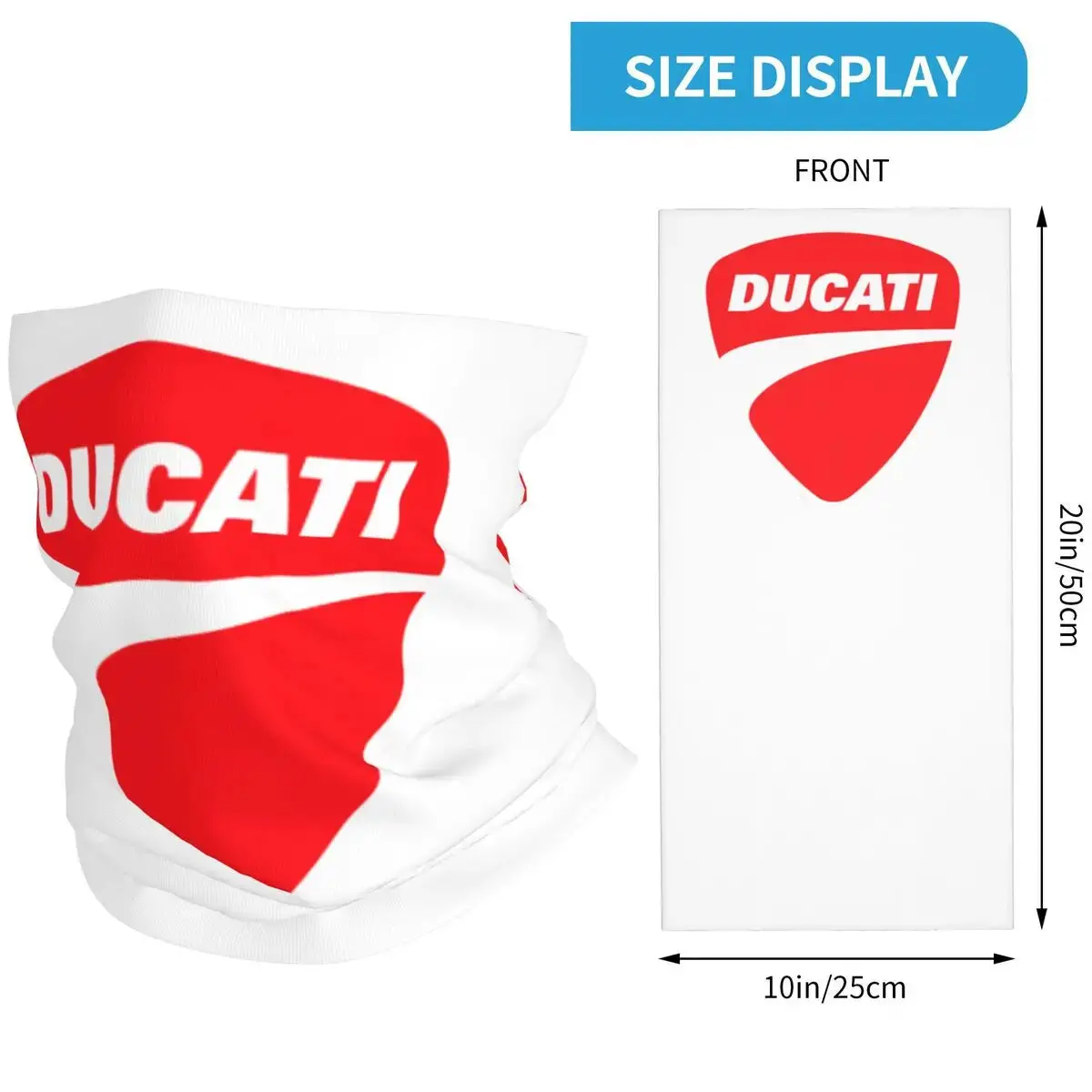 Ducatis Performance Balaclava Accessories Neck Cover Riding Motorcycle Bandana Mask Scarf For Men Women All Season 15